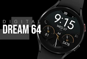 Dream 64 - Modern Watch Face Screenshot 0