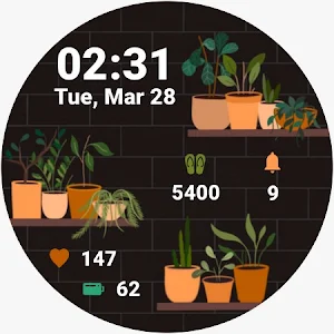 Green Day Goal Based WatchFace Screenshot 3