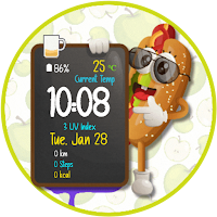 Burger Animated Watch Face