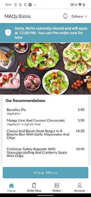 MAQs Bistro Screenshot 1