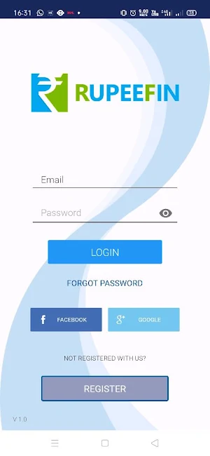 RupeeFin Screenshot 1