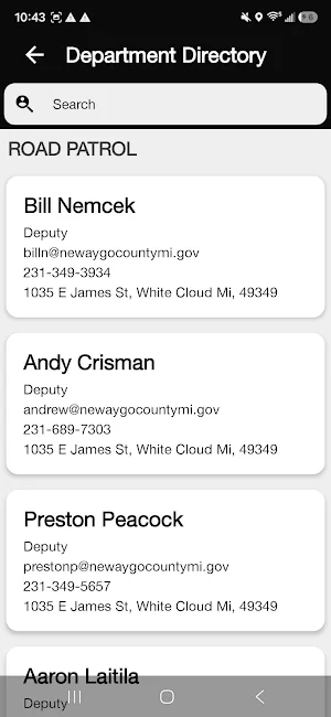 Newaygo County Sheriff, MI Screenshot 1