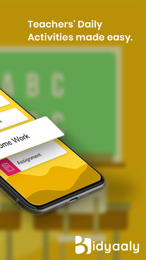 Bidyaaly - Parent Teacher Communication School App Screenshot 1
