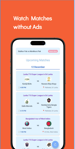 FirstBall - Live Cricket Screenshot 1