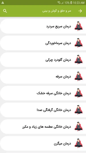 نسخه های درمان خانگی Screenshot 2