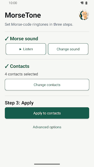 MorseTone Screenshot 0
