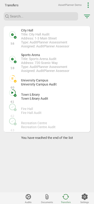 AuditPlanner Screenshot 2