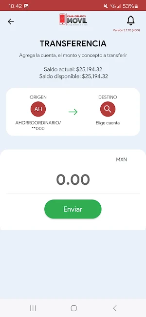 Caja Oblatos Móvil Screenshot 3