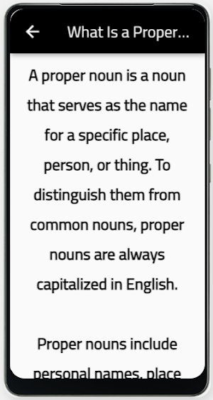 proper nouns Screenshot 0
