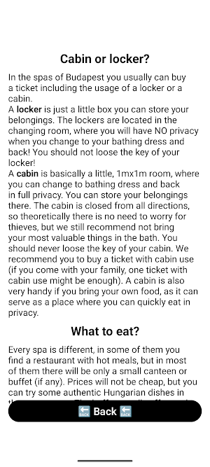 Spas of Budapest Guide Screenshot 2