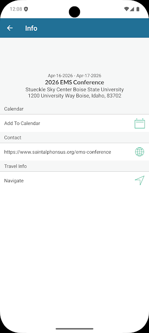 Saint Alphonsus EMS Conference Screenshot 3