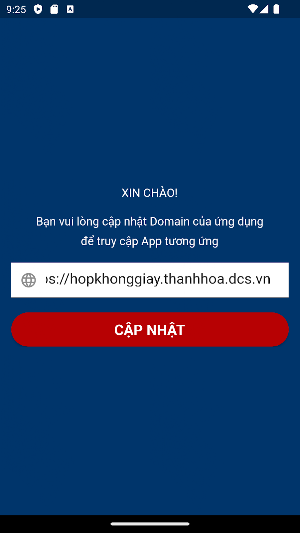 eCabinet Tỉnh Uỷ Thanh Hoá Screenshot 0