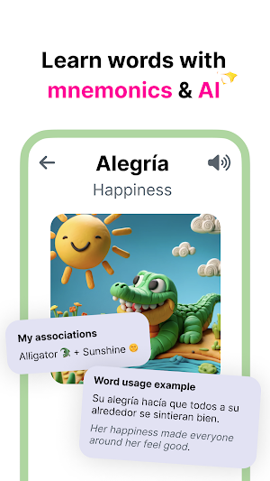 Mnemorly – Spanish Flashcards Screenshot 2