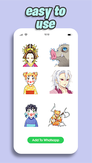 Demon Slayer - WASticker Screenshot 2
