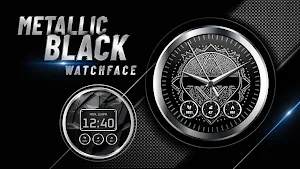 Black Watch Faces: Metallic Screenshot 2