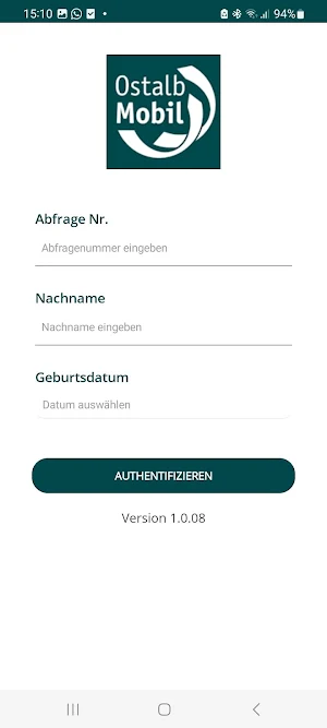 OstalbMobil Ticket Screenshot 0