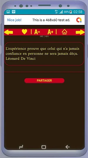 CITATIONS POUR RÉUSSIR ET CHANGER DE VIE Screenshot 3