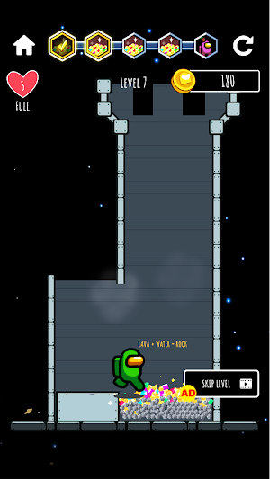 Imposter Pull the Pin Puzzle Screenshot 1