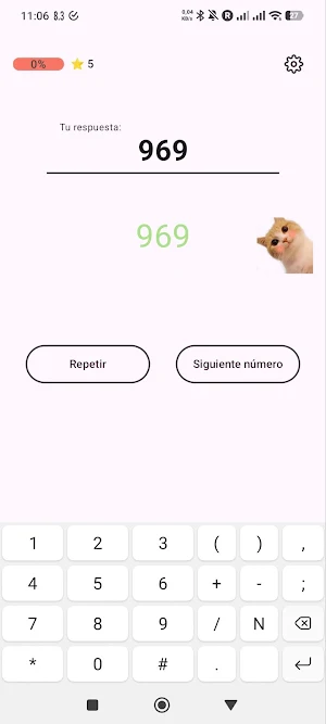 French numbers Screenshot 0