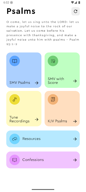 The Psalms App Screenshot 0