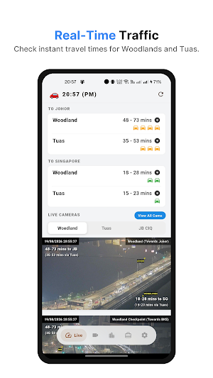 CausewayGo - JB SG Traffic Screenshot 0