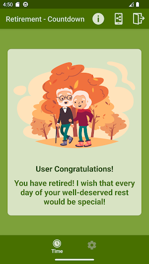 Retirement - Countdown Screenshot 2