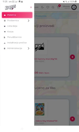 Kronos Kolibri B2B Screenshot 2