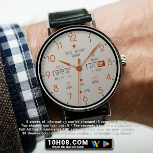 Watch face 10h08.com #132 Screenshot 3
