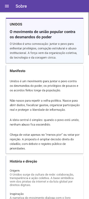 Unidos do Brasil Screenshot 1