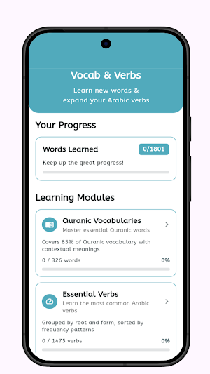 ArabicSkool: Grammar & Vocab Screenshot 1