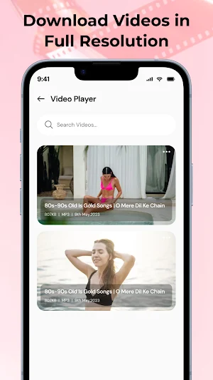 4K Video Downloader & Player Screenshot 1