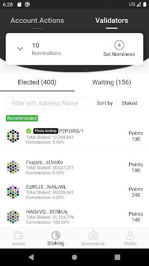 Polkawallet Screenshot 2