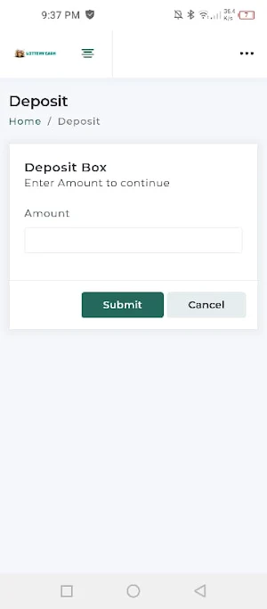 Lottery Earn Screenshot 1