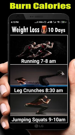 Weight Loss: 10 days Workout with Diet Plan Screenshot 1