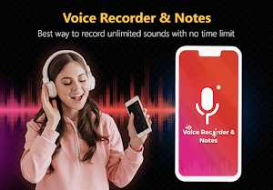 Voice Recorder & Notes - Unlimited, No Time Limit Screenshot 0