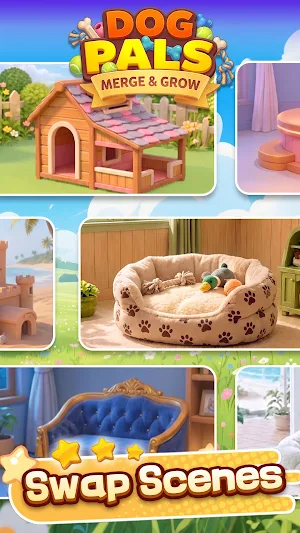 Dog Pals: Merge & Grow Screenshot 1
