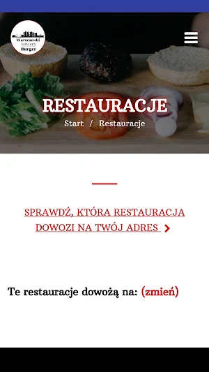 Warszawski Smashed Burger Screenshot 0
