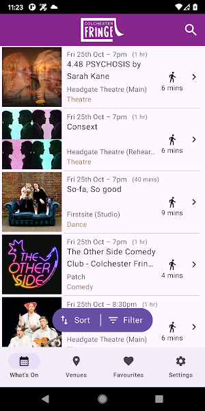 Colchester Fringe Festival Screenshot 0