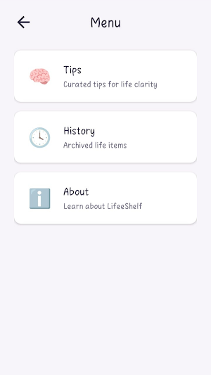 LifeeShelf Screenshot 2