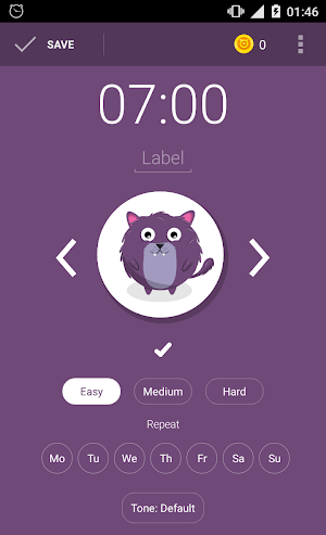 Alarm clock Screenshot 1