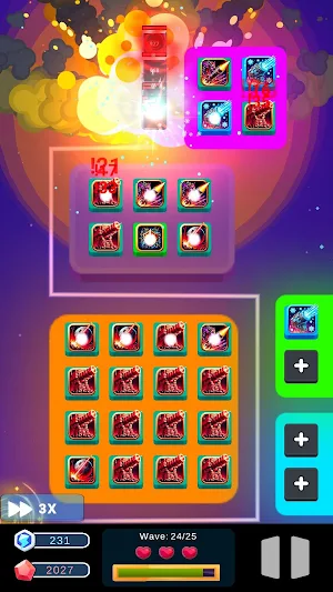 Idle Dice Battle Tower Defense Screenshot 1