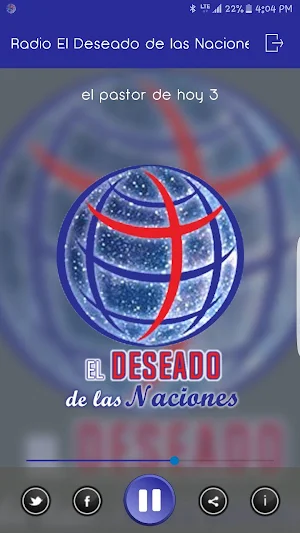 Radio El Deseado de las Nacion Screenshot 0