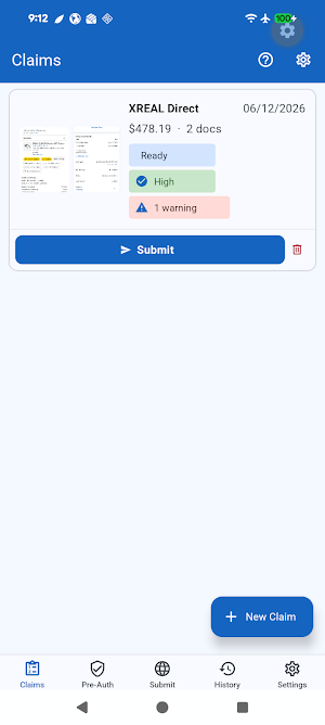Sunshine Claim Buddy Screenshot 2