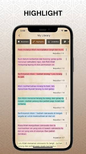 Alkitab Indonesian Bible Pro Screenshot 3