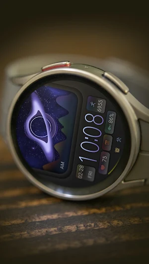 ZKin Watch Starry Sky Widget Screenshot 2