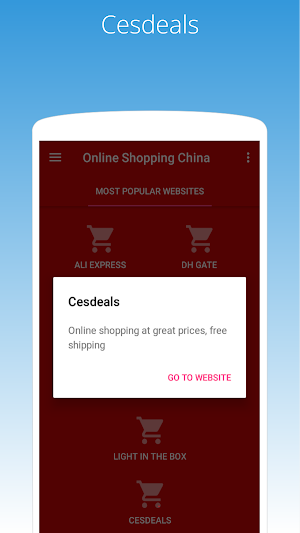 Online Shopping China Screenshot 3