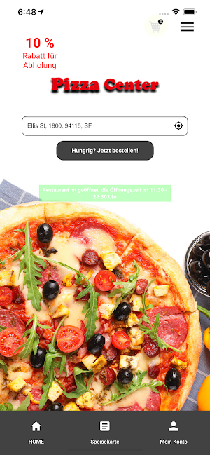 Pizza Center Gelsenkirchen Screenshot 0