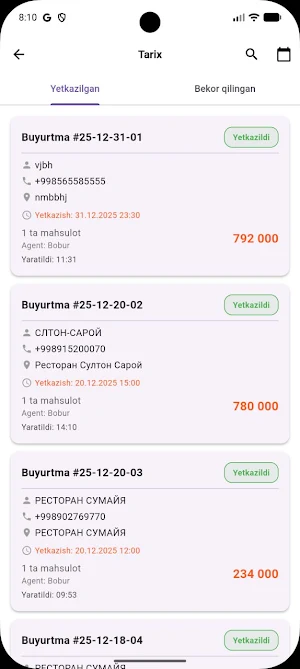 Mone Restoran App Screenshot 1