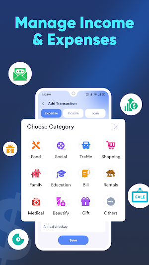 Money & Expense Manager Screenshot 1
