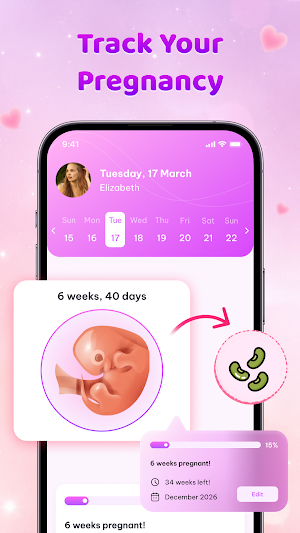 Pregnancy Tracker: Baby Growth Screenshot 0
